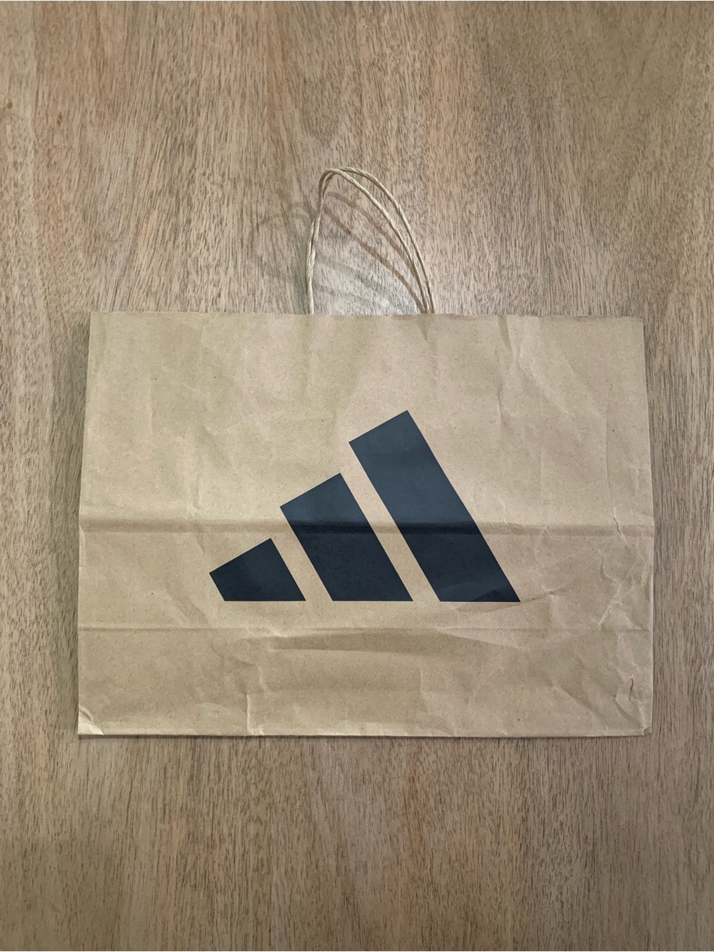 Adidas reusable Brown bag and gift bag